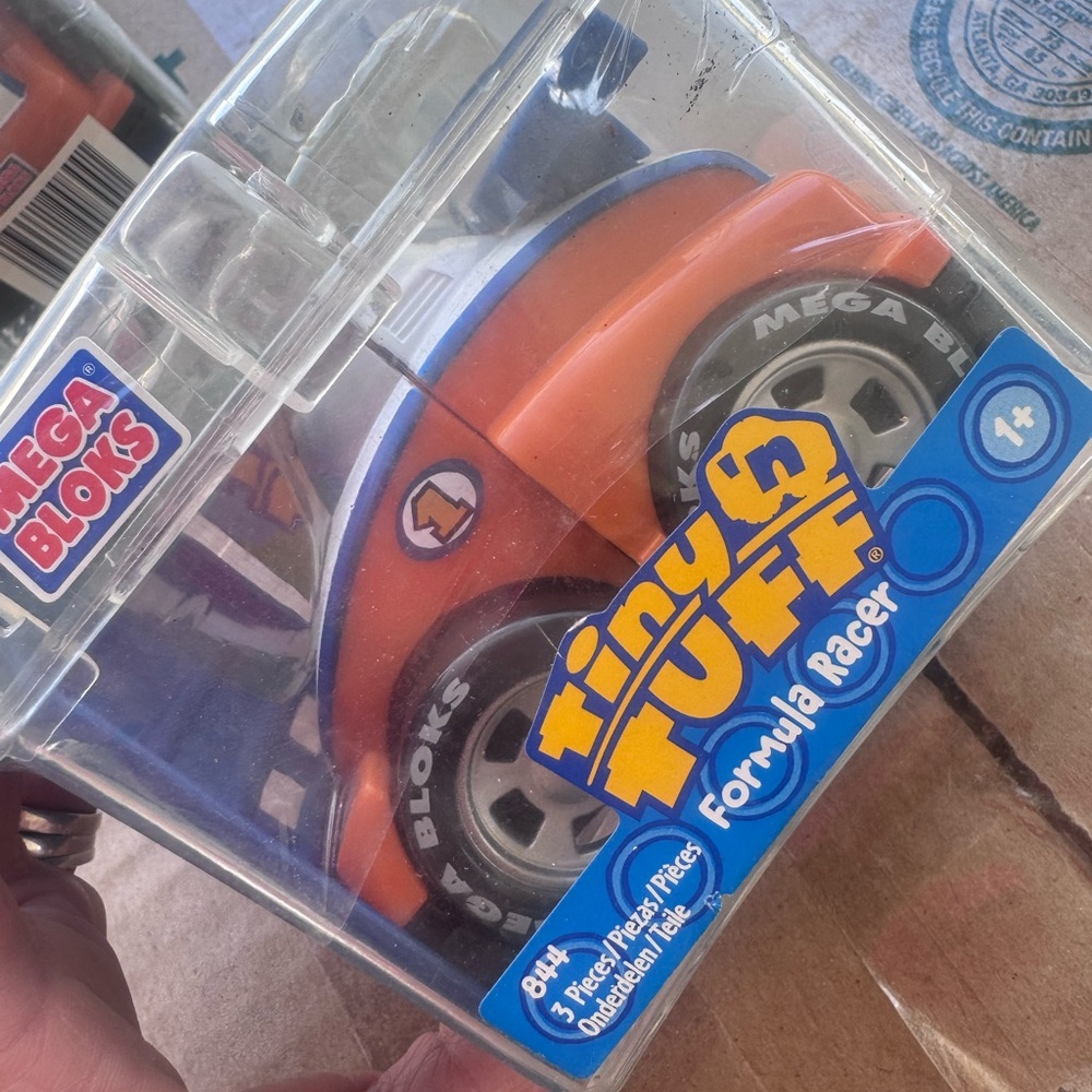 Tiny 'n Tuff Formula Racer - Orange and Blue